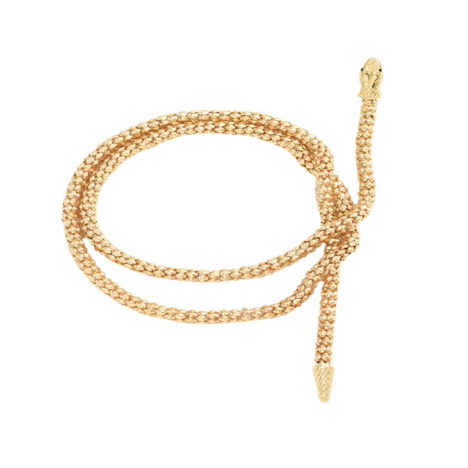 Snake Chain Earrings & Necklace Set