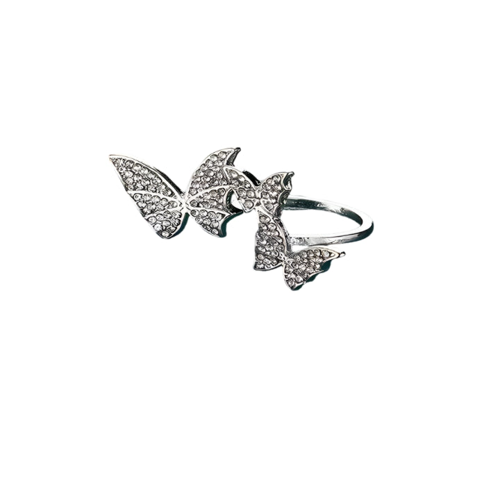 Adjustable Butterfly Ring – Oversized Design