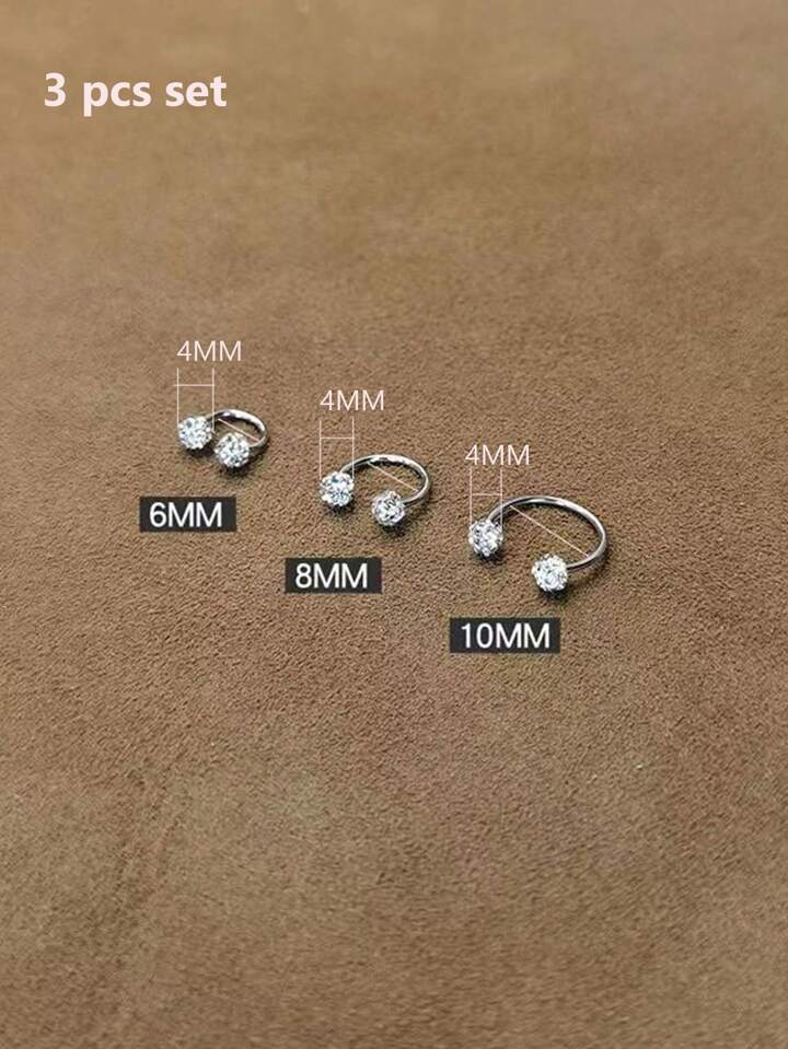 Simple 3-Piece Piercing Set