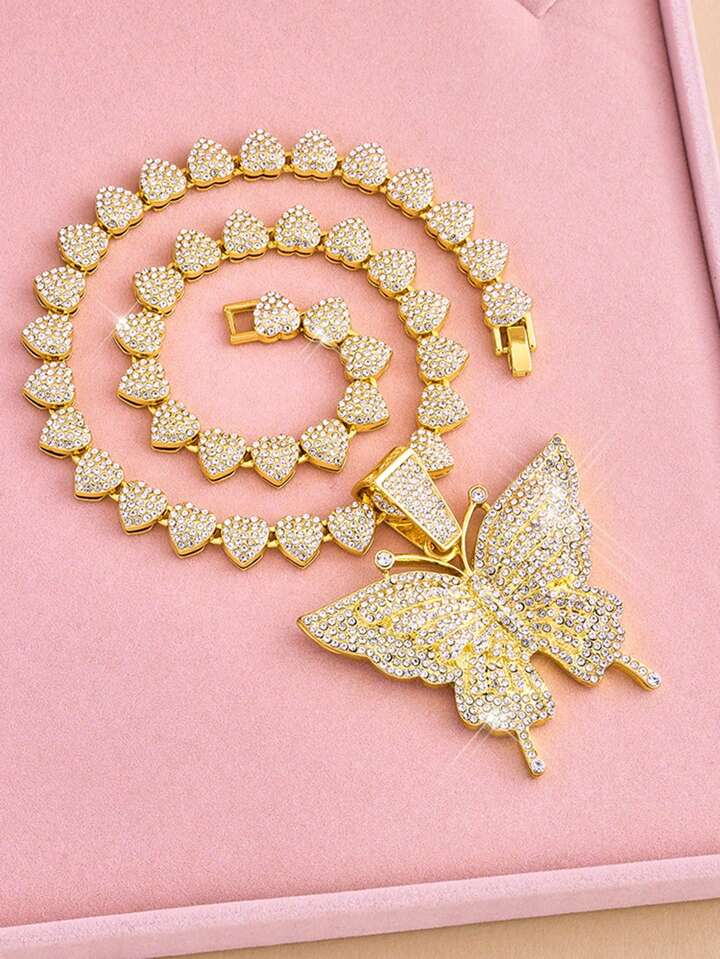 Butterfly Pendant Necklace