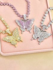Butterfly Pendant Necklace