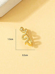 U-Shaped Snake Nose Ring