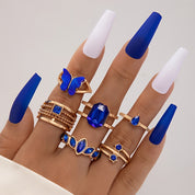 Elegant 6-Piece Ring Set