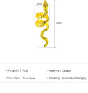 Georgina Sterling Silver 925 Snake Ring – Large Design