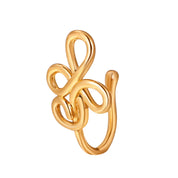 Spiral Fake Nose Ring – Stylish Clip-On Design
