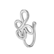 Spiral Fake Nose Ring – Stylish Clip-On Design