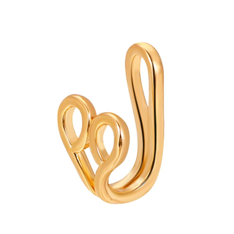 Spiral Fake Nose Ring – Stylish Clip-On Design