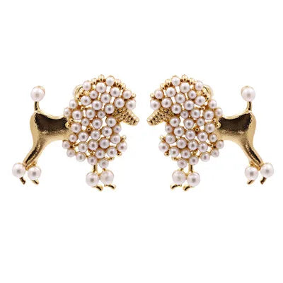 44-Color Rhinestone Drop Earrings