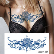 Temporary Chest Tattoo