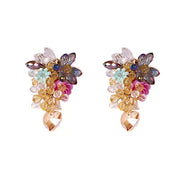 44-Color Rhinestone Drop Earrings