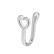 Spiral Fake Nose Ring – Stylish Clip-On Design