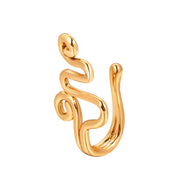 Spiral Fake Nose Ring – Stylish Clip-On Design