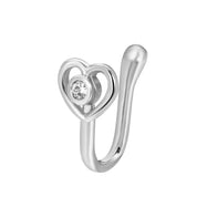 Spiral Fake Nose Ring – Stylish Clip-On Design