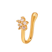 Spiral Fake Nose Ring – Stylish Clip-On Design