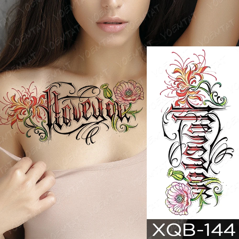 Waterproof Temporary Tattoo Sticker