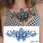Temporary Chest Tattoo