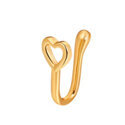 Spiral Fake Nose Ring – Stylish Clip-On Design