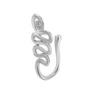 Spiral Fake Nose Ring – Stylish Clip-On Design