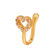 Spiral Fake Nose Ring – Stylish Clip-On Design