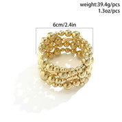 Elegant & Edgy Upper Arm Bracelet