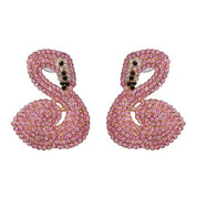 44-Color Rhinestone Drop Earrings