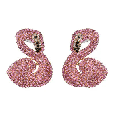 44-Color Rhinestone Drop Earrings