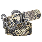 Snake-Style Belts for Women