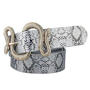 Snake-Style Belts for Women