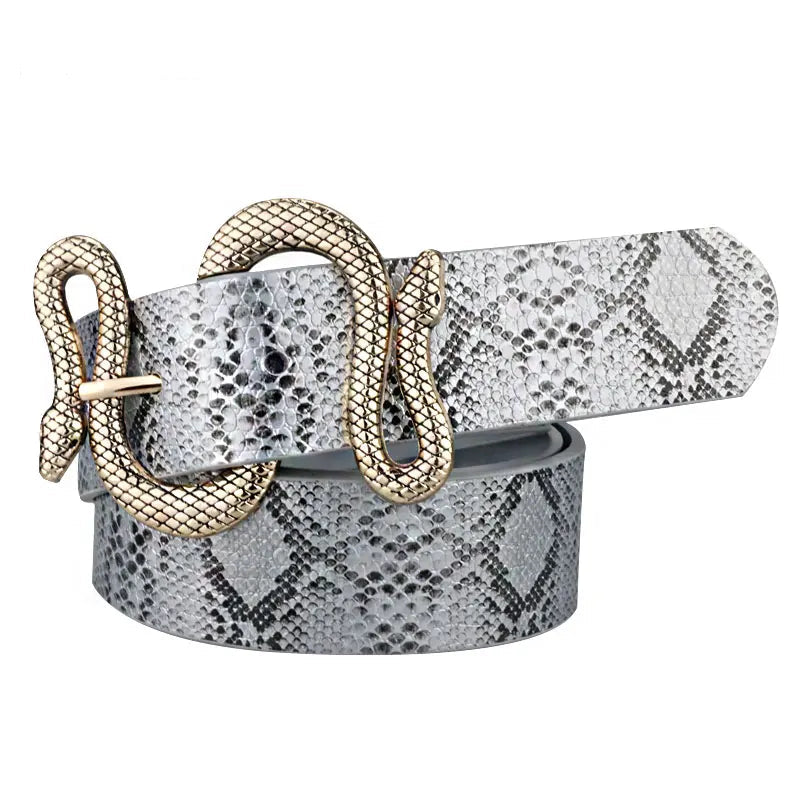 Snake-Style Belts for Women