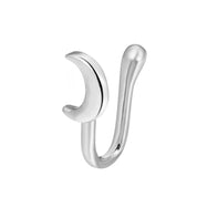 Spiral Fake Nose Ring – Stylish Clip-On Design