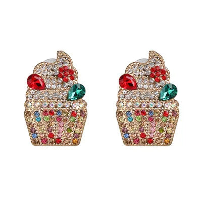 44-Color Rhinestone Drop Earrings