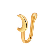 Spiral Fake Nose Ring – Stylish Clip-On Design