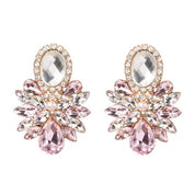 44-Color Rhinestone Drop Earrings