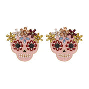 44-Color Rhinestone Drop Earrings