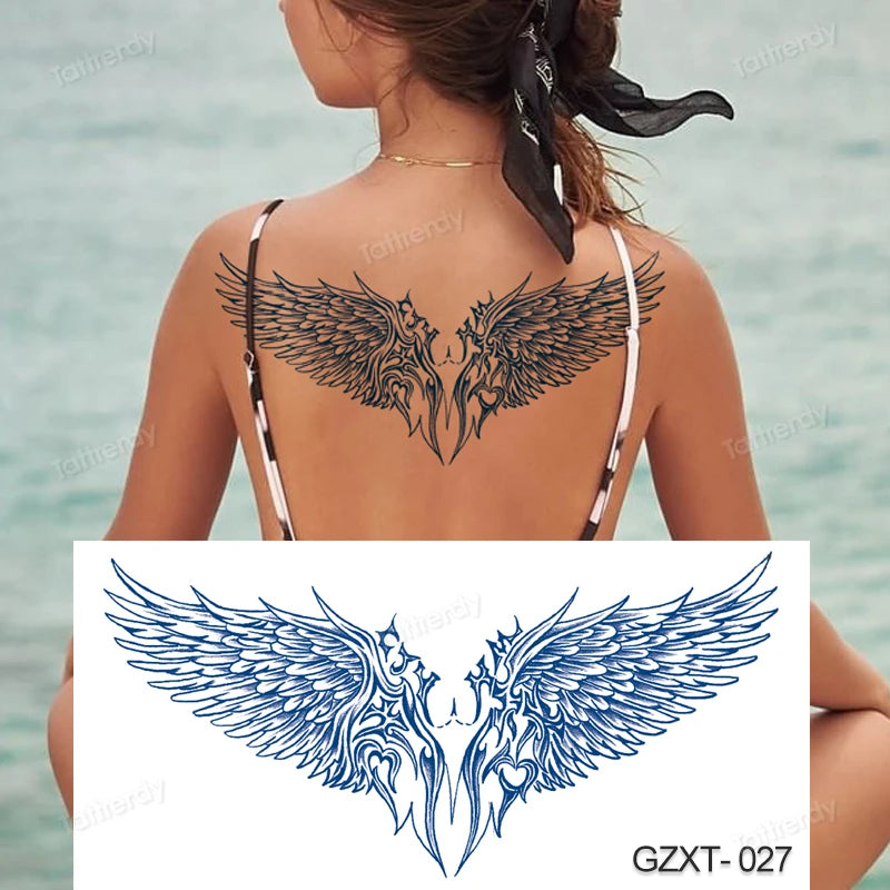 Temporary Chest Tattoo