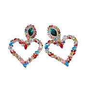 44-Color Rhinestone Drop Earrings