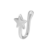Spiral Fake Nose Ring – Stylish Clip-On Design