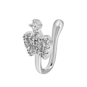 Spiral Fake Nose Ring – Stylish Clip-On Design
