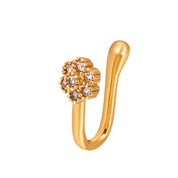 Spiral Fake Nose Ring – Stylish Clip-On Design