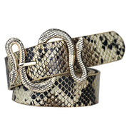 Snake-Style Belts for Women