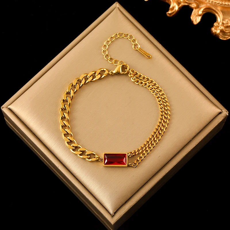 Waterproof Stainless Steel Jewelry Set
