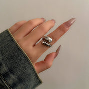 Open Band Smooth Surface Ring
