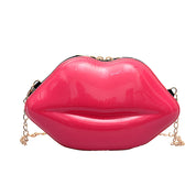 Creative Lip-Shaped Shoulder Bag