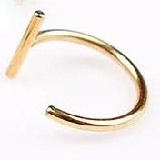 Stainless Steel Fake Lip Ring