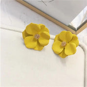 Double-Layer Floral Earrings