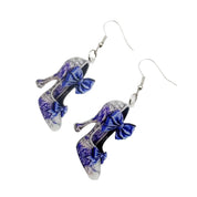 Handmade Russian-Style Dangle Earrings