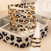 Leopard Print Bracelet and Ring Set