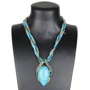 Crystal Teardrop Necklace