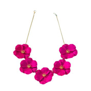 Vintage-Inspired Floral Choker Necklace
