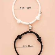 2-Piece Couple Charm Bracelet Set